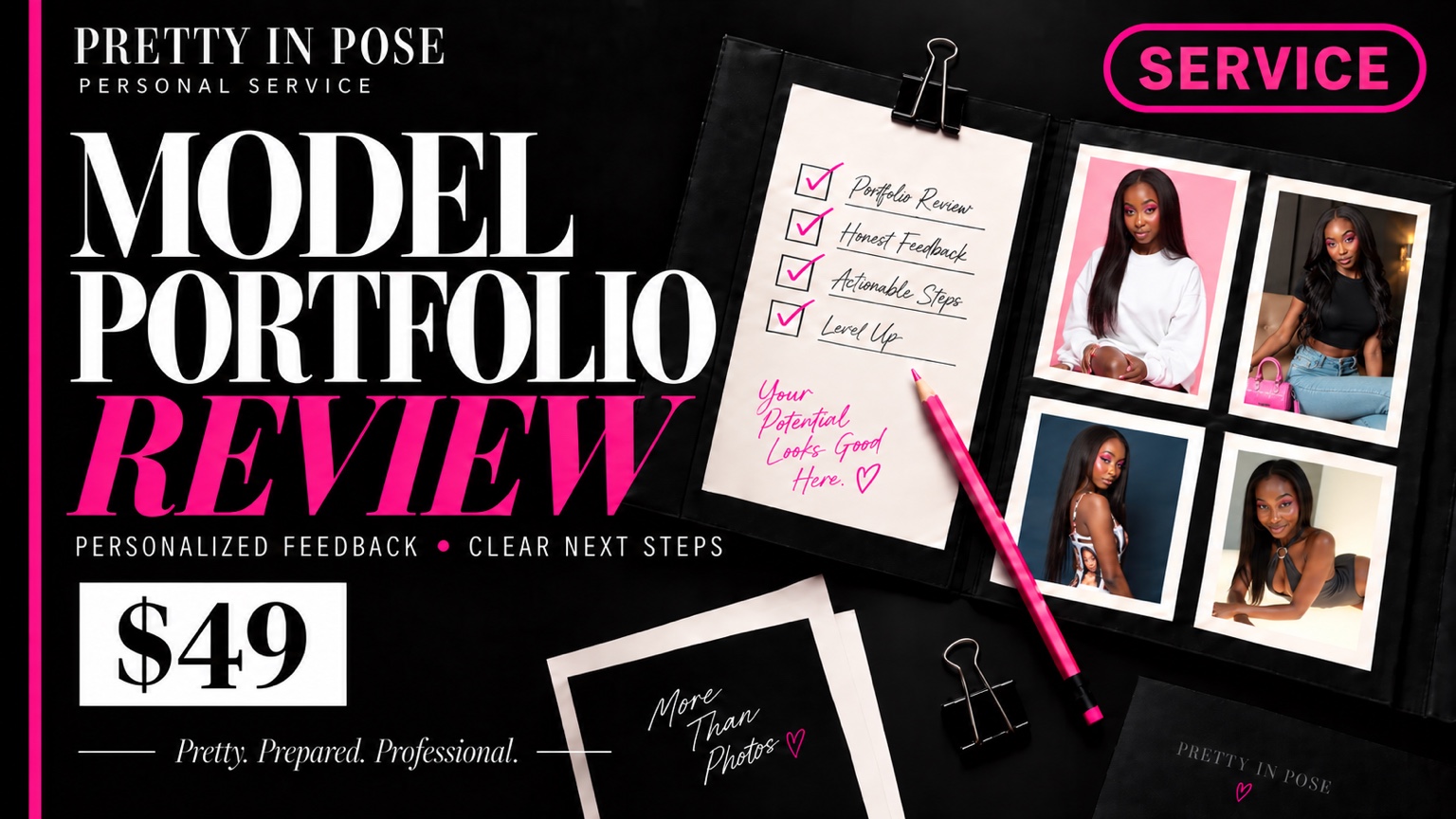Pretty in Pose Portfolio Review